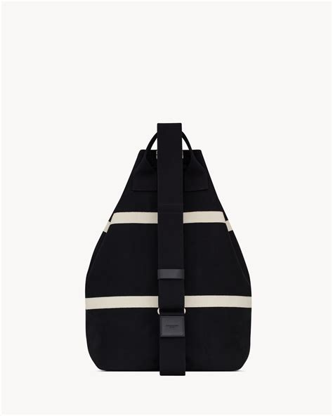 RIVE GAUCHE SLING BAG IN CANVAS 